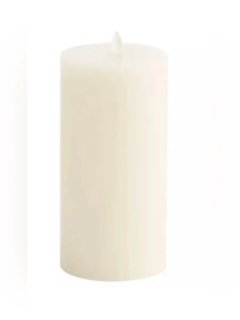 Pottery Barn Premium Flicker Flameless Wax Pillar  ( 3” x 6” )